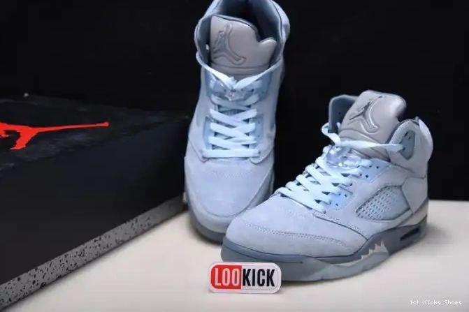1st Kicks Shoes Retro Air (W) Bluebird Jordan DD9336-400 5 0521